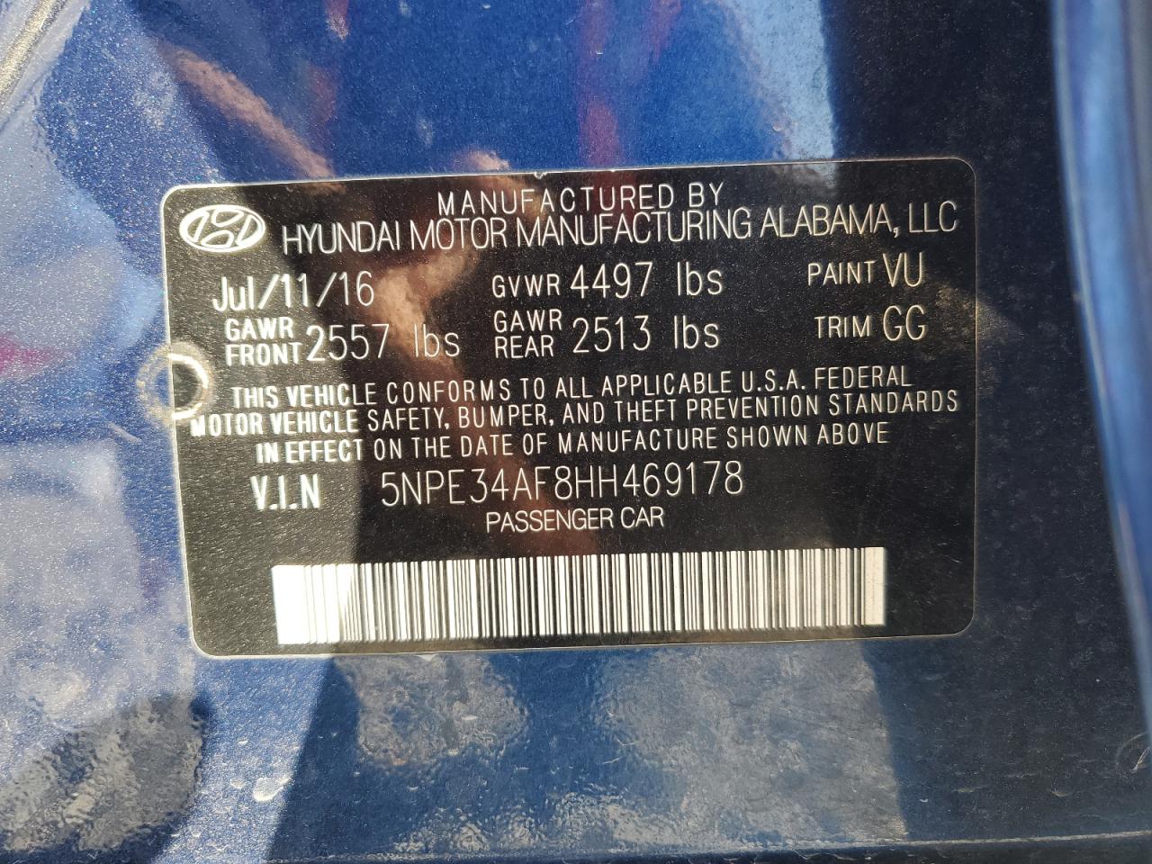 2017 Hyundai Sonata - Image 13