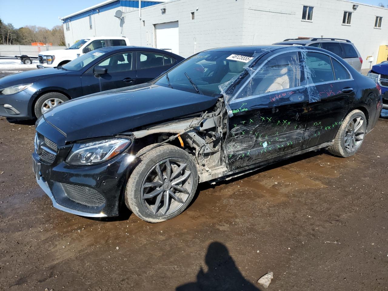 2017 Mercedes-Benz C 300 4Matic за продажба в Cookstown, ON - Side