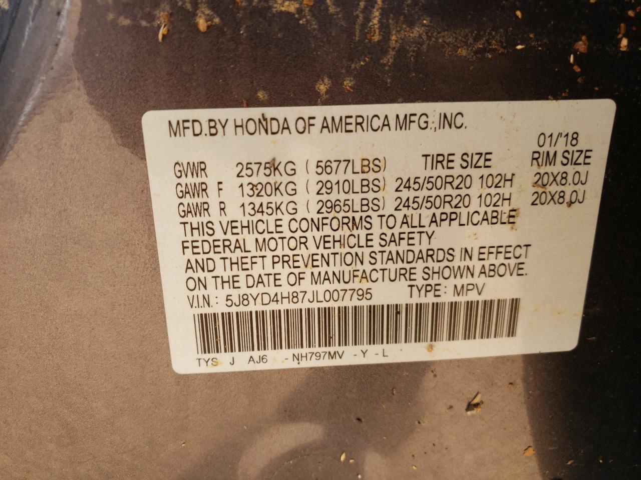 2018 Acura MDX - Image 13