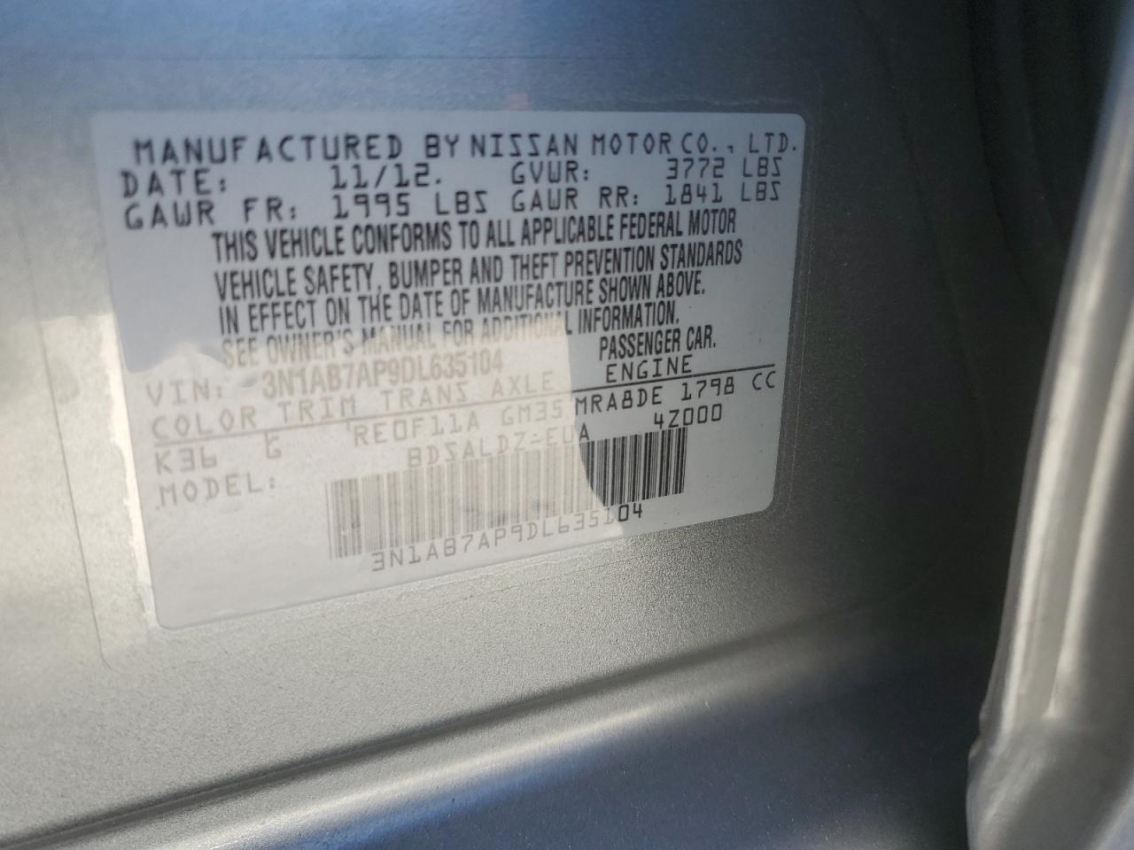 2013 Nissan Sentra - Image 12