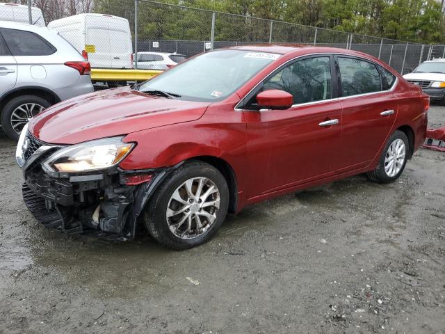  NISSAN SENTRA 2018 Red