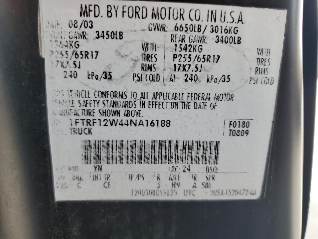 2004 Ford F-150 - Image 12