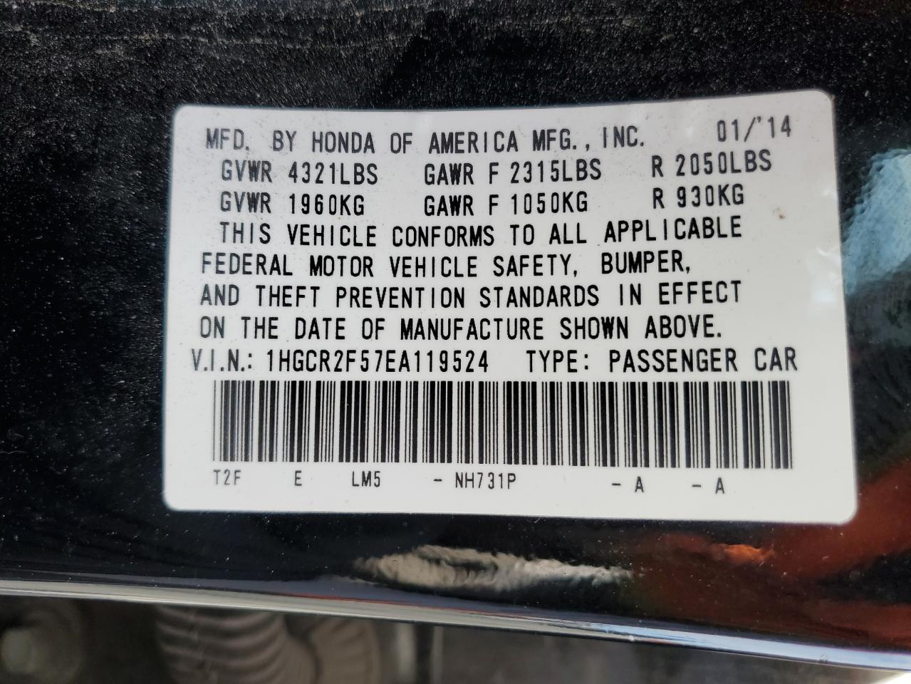 2014 Honda Accord - Image 12