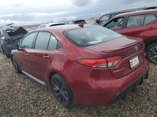  TOYOTA COROLLA 2024 Красный