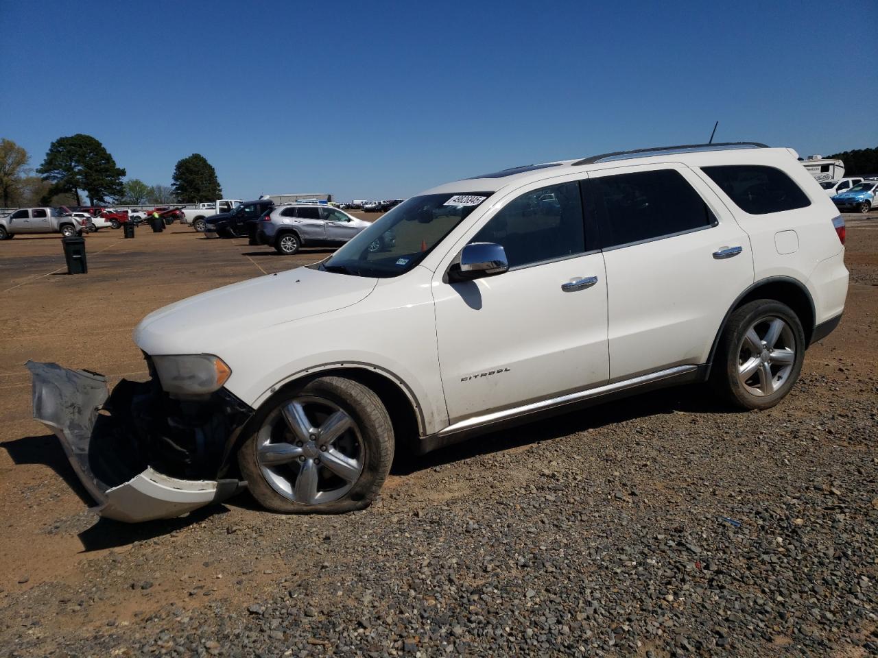 2012 Dodge Durango Citadel იყიდება Longview-ში, TX - Front End