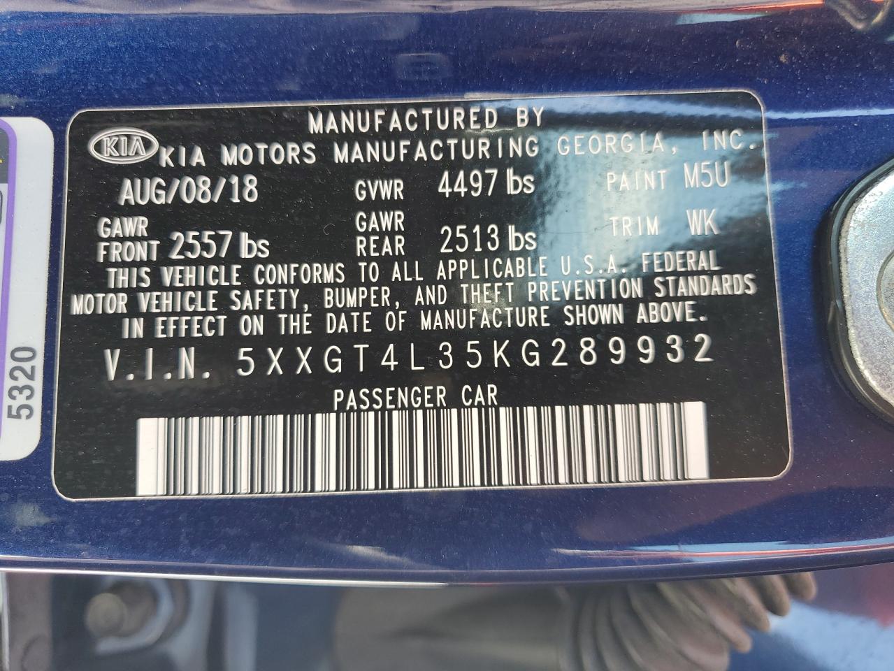 2019 Kia Optima - Image 12