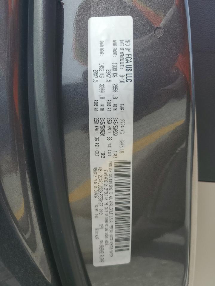 2C4RC1GG3HR559437 CHRYSLER PACIFICA 2017