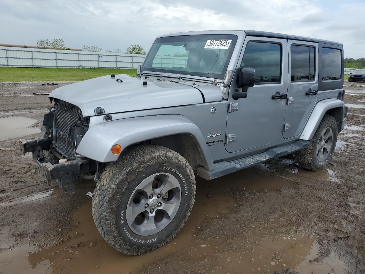 2018 Jeep Wrangler Unlimited Sahara zu verkaufen in Houston, TX - Front End