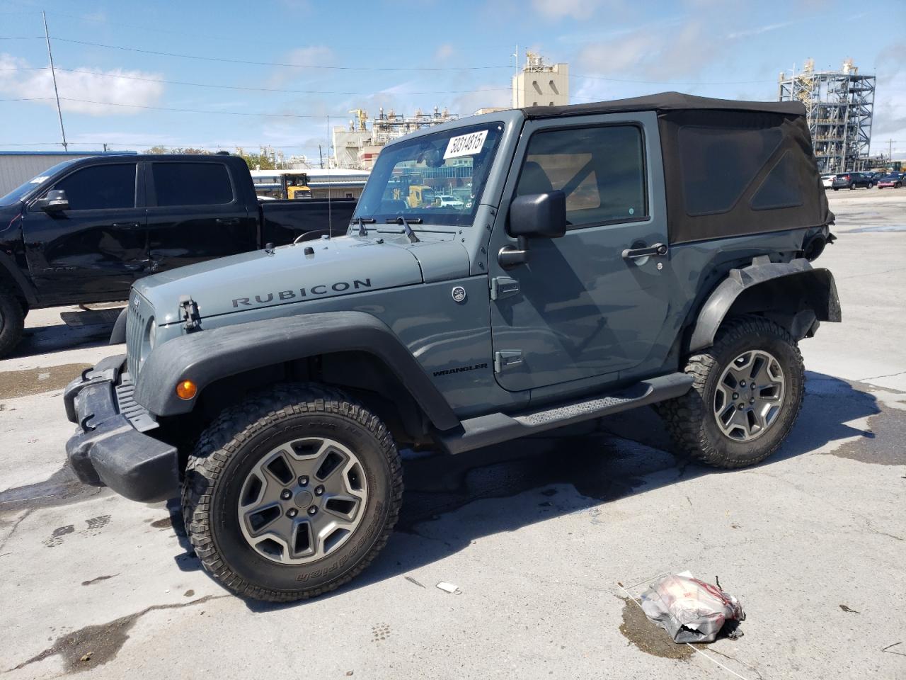 2014 Jeep Wrangler Rubicon en Venta en New Orleans, LA - Rear End