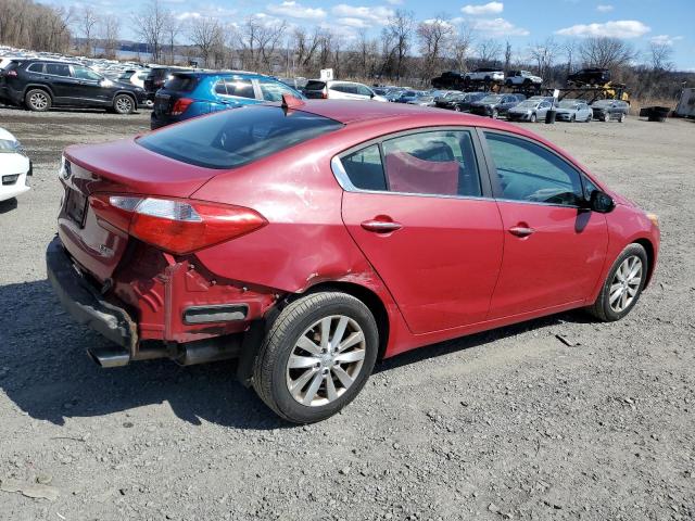  KIA FORTE 2014 Czerwony