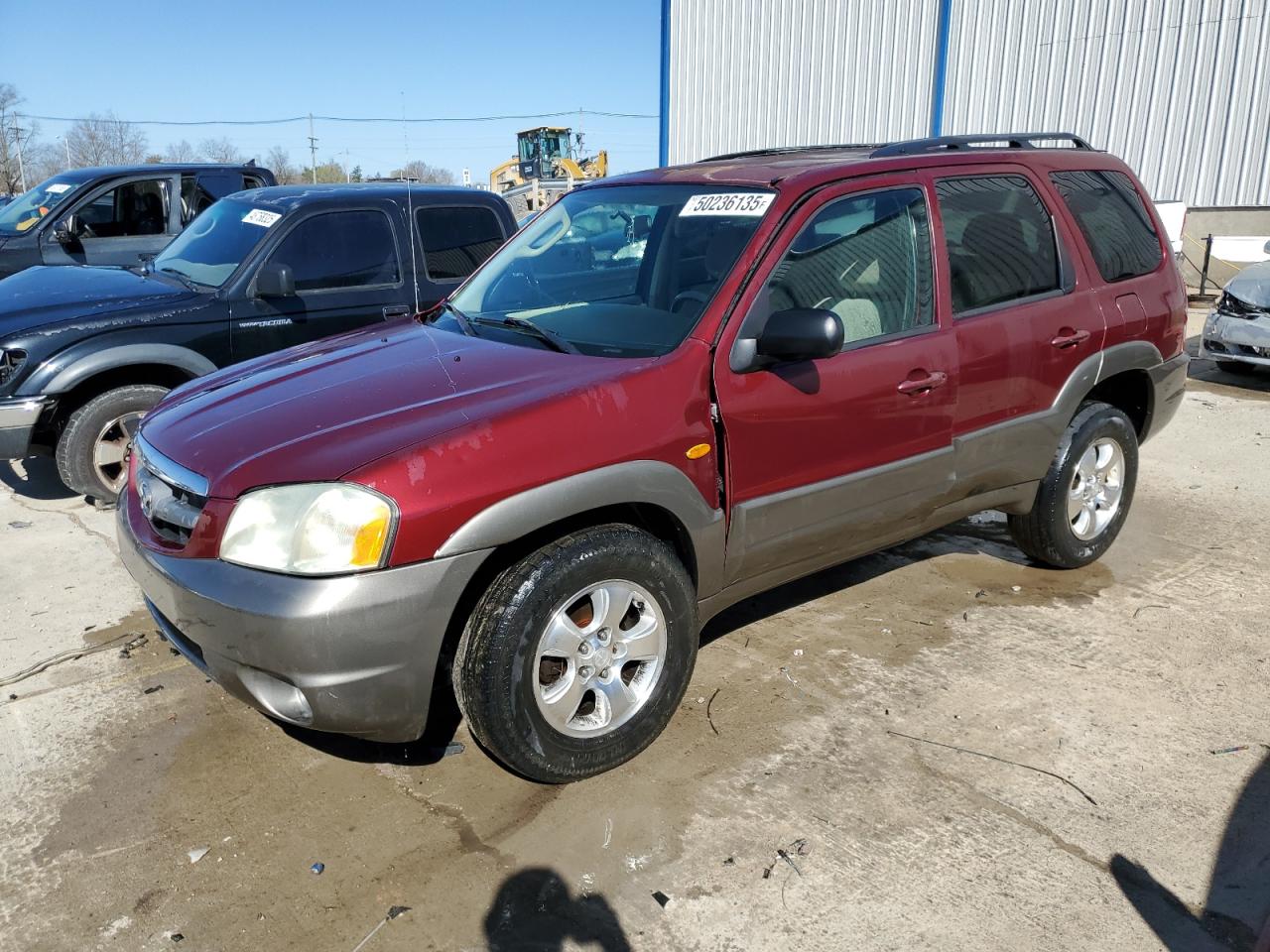 2003 Mazda Tribute Lx na sprzedaż w Lawrenceburg, KY - Side