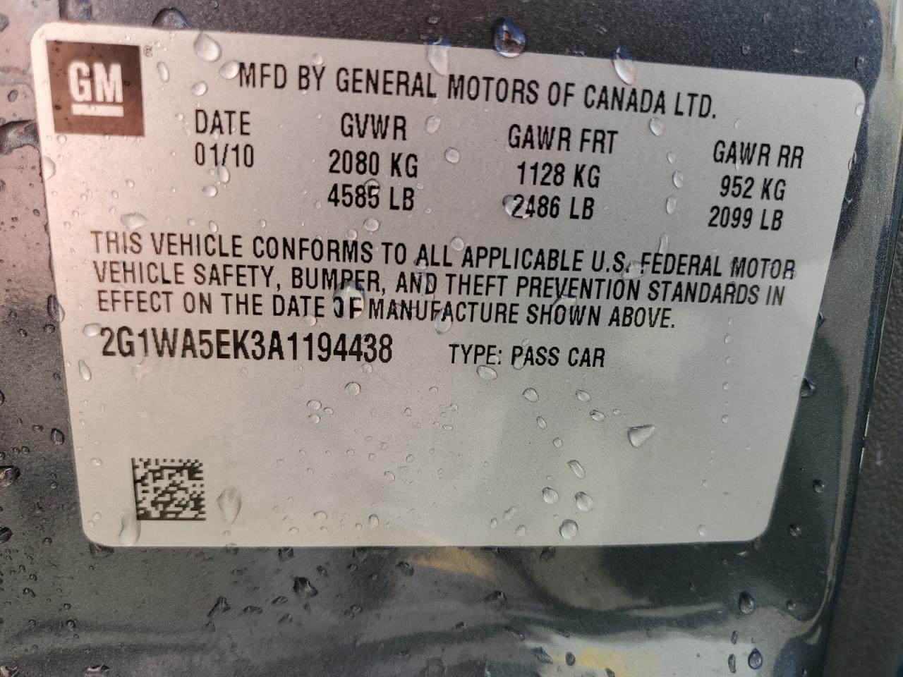 2010 Chevrolet Impala - Image 12