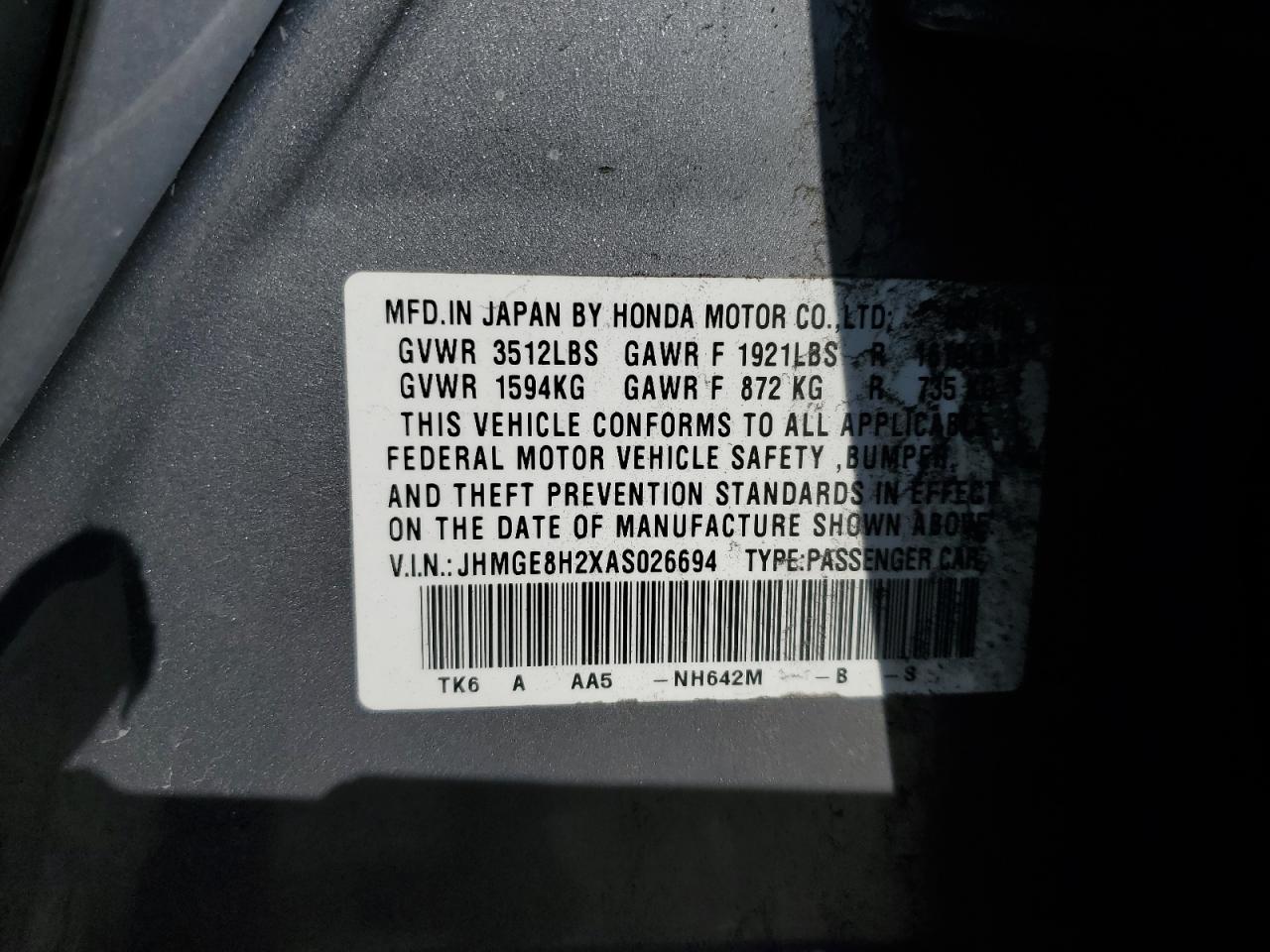 2010 Honda Fit - Image 12
