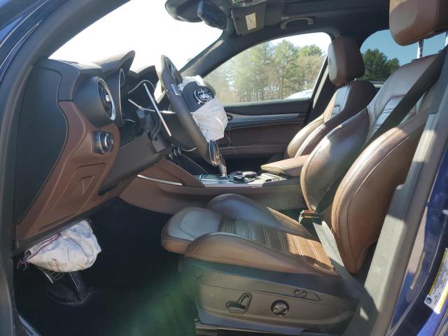  ALFA ROMEO STELVIO 2018 Синий