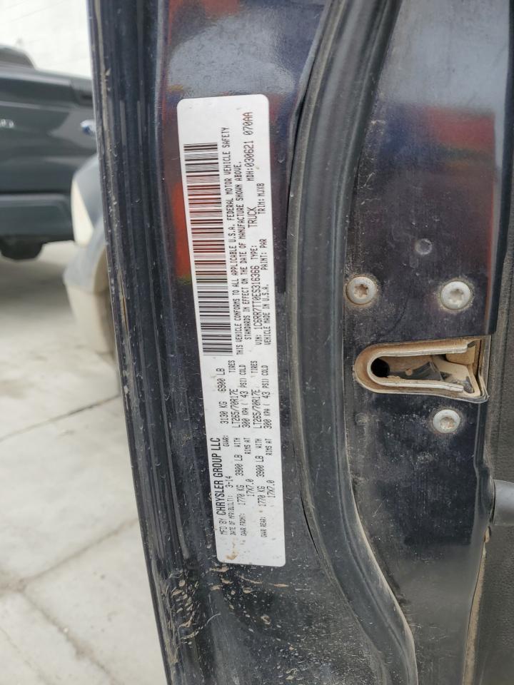 2014 Ram 1500 Slt VIN: 1C6RR7TT0ES316366 Lot: 50638135