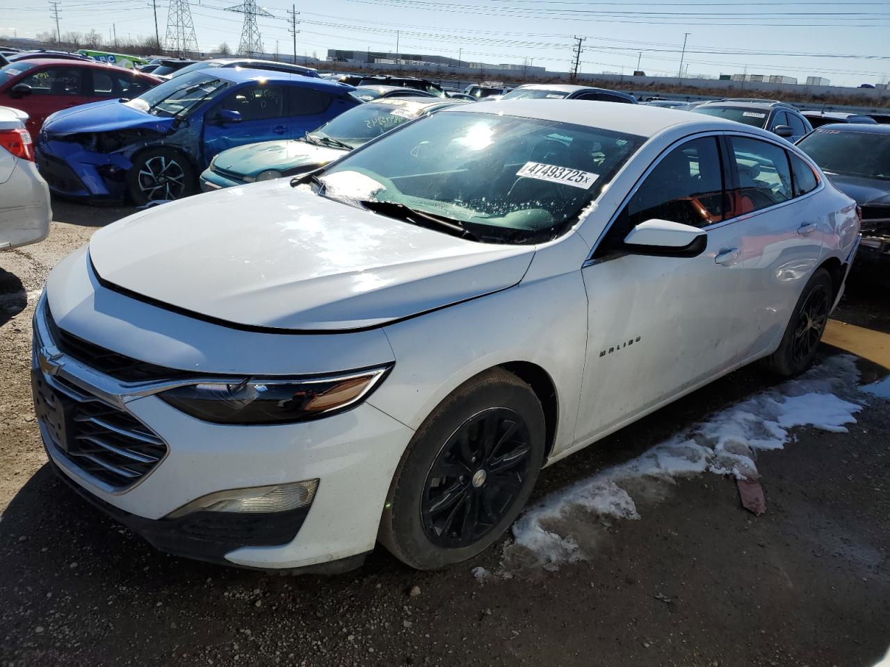 2022 Chevrolet Malibu Lt للبيع في Elgin، IL - Rear End