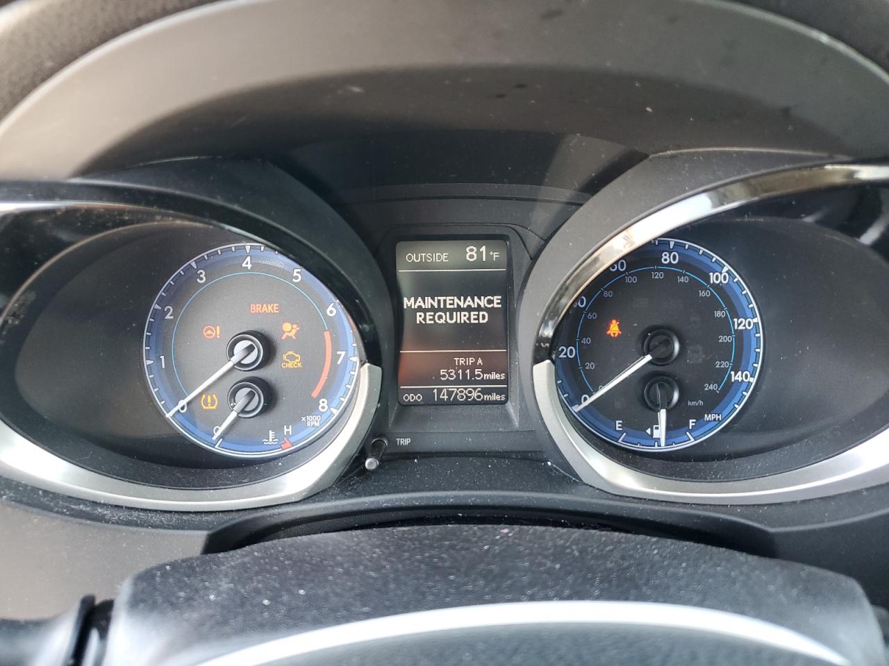 5YFBURHEXGP548153 TOYOTA COROLLA 2016