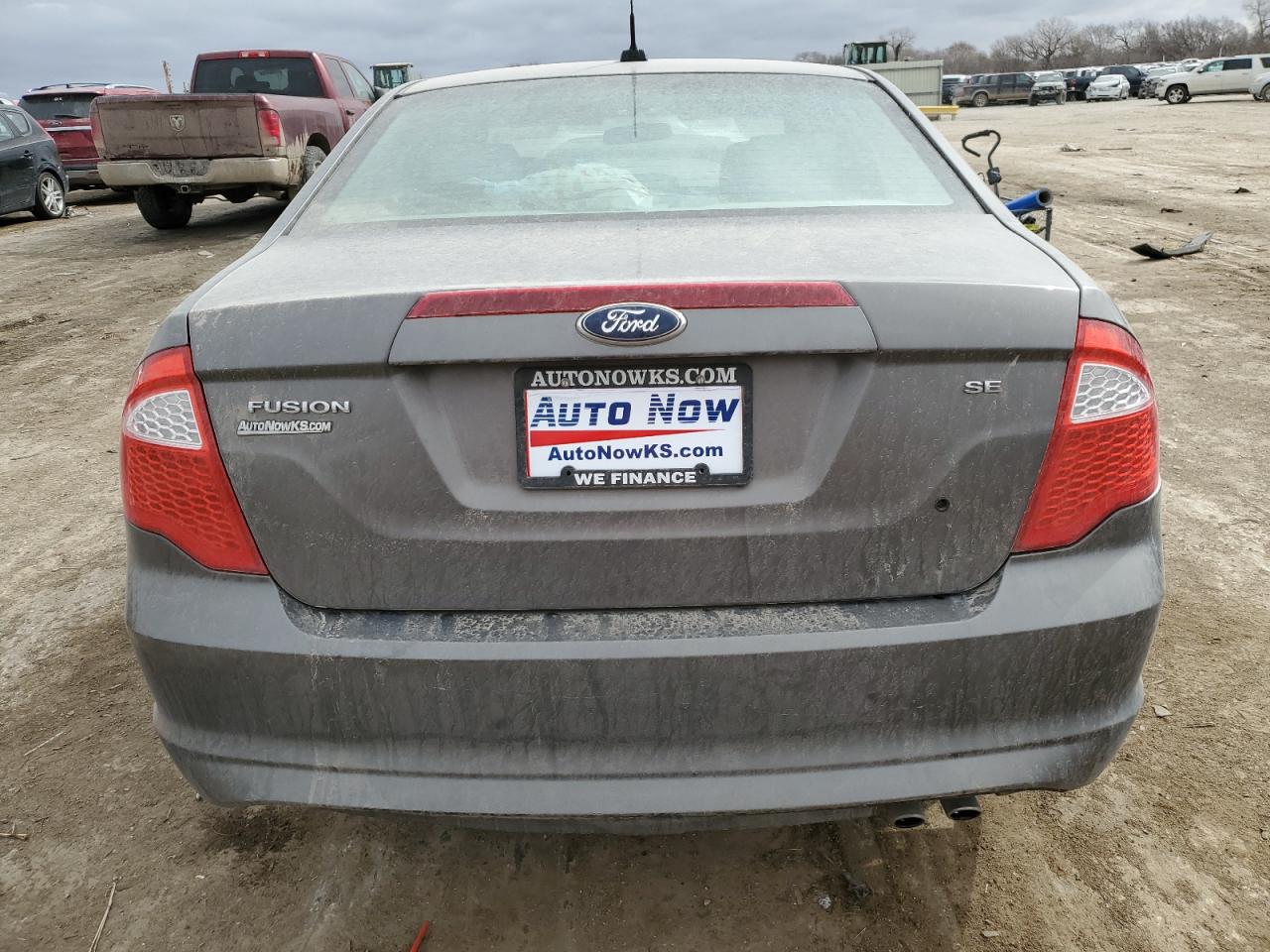 2011 Ford Fusion Se VIN: 3FAHP0HA1BR184207 Lot: 57904085