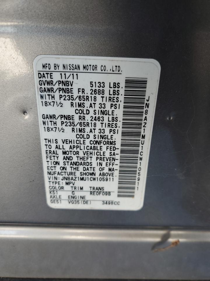 2012 Nissan Murano - Image 15