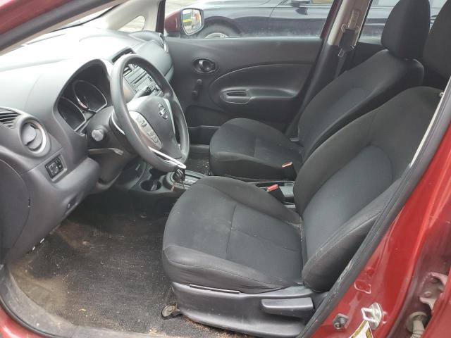  NISSAN VERSA 2017 Czerwony
