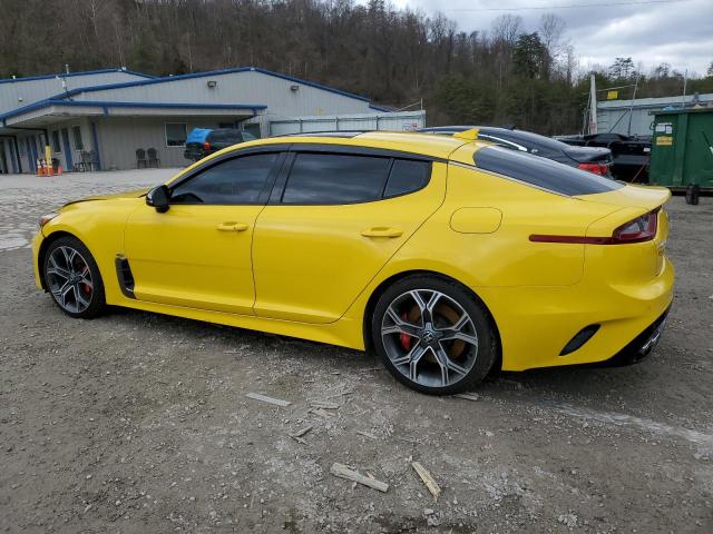  KIA STINGER 2018 Желтый