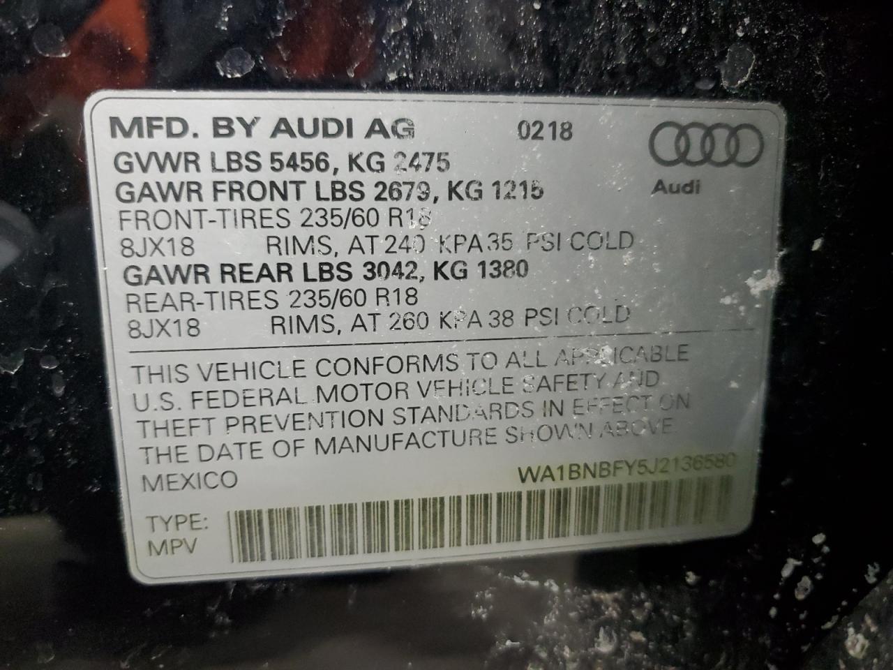 2018 Audi Q5 - Image 13