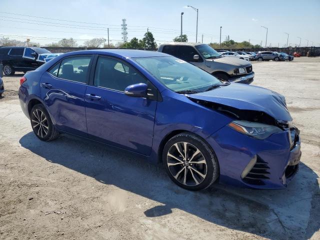  TOYOTA COROLLA 2018 Синий