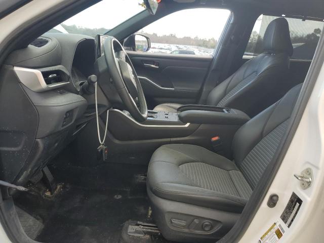  TOYOTA HIGHLANDER 2023 Biały