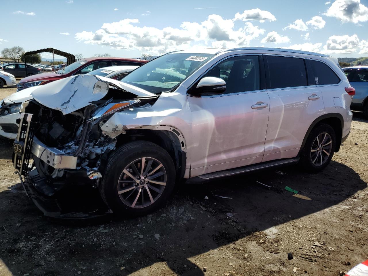 5TDJZRFH0HS455970 TOYOTA HIGHLANDER 2017