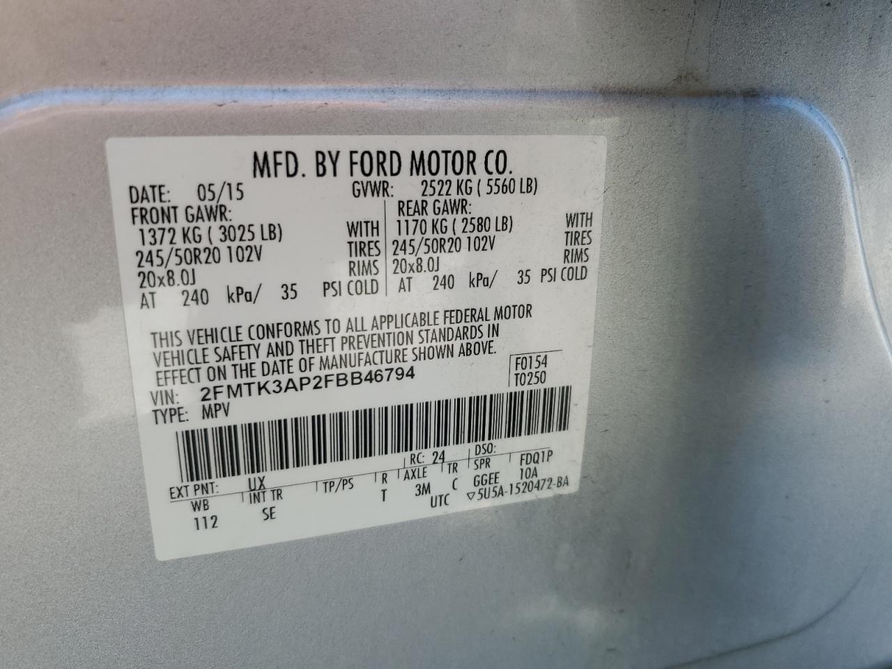 2015 Ford Edge - Image 15