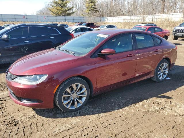 Sedans CHRYSLER 200 2015 Red
