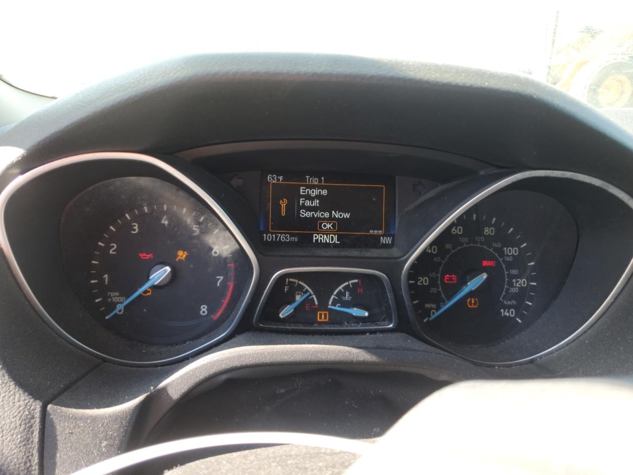 1FADP3F27GL210181 FORD FOCUS 2016