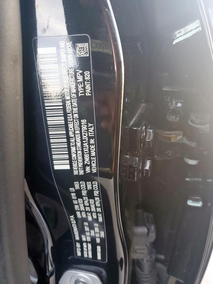 2018 Maserati Levante VIN: ZN661XUA1JX279016 Lot: 49554915