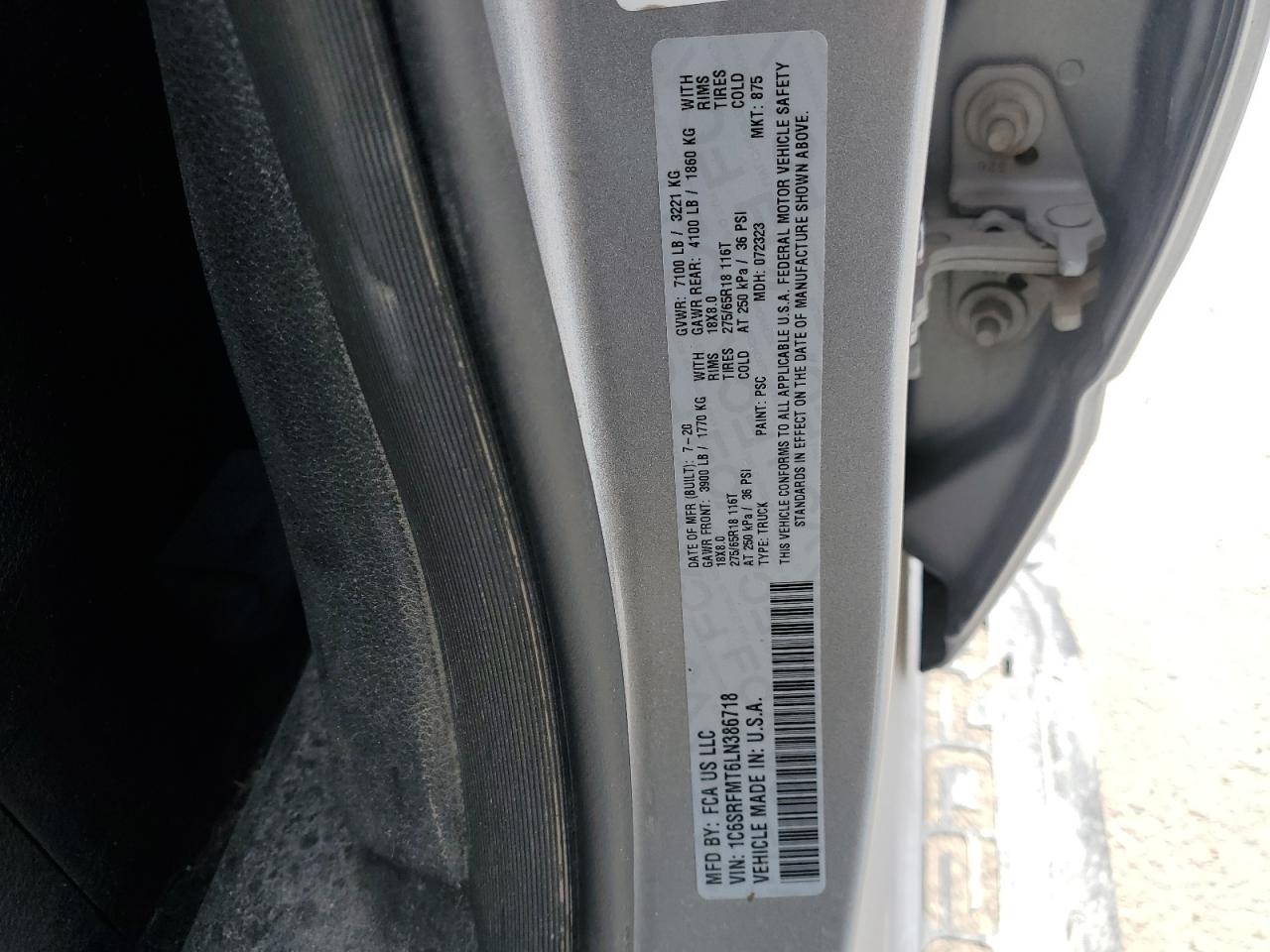 2020 RAM 1500 - Image 12