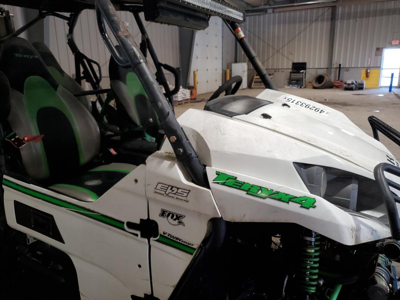 2016 Kawasaki Krt800 F VIN: JKBRTCF19GB500002 Lot: 49293315