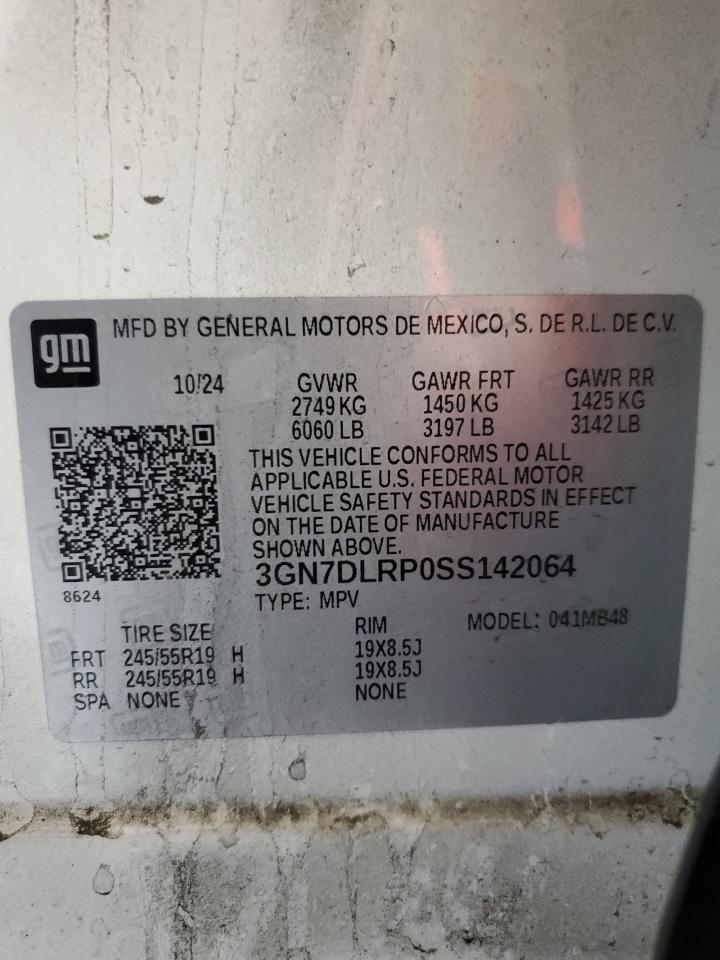 3GN7DLRP0SS142064 CHEVROLET EQUINOX 2025