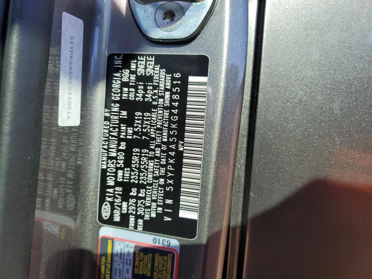 2019 Kia Sorento - Image 15