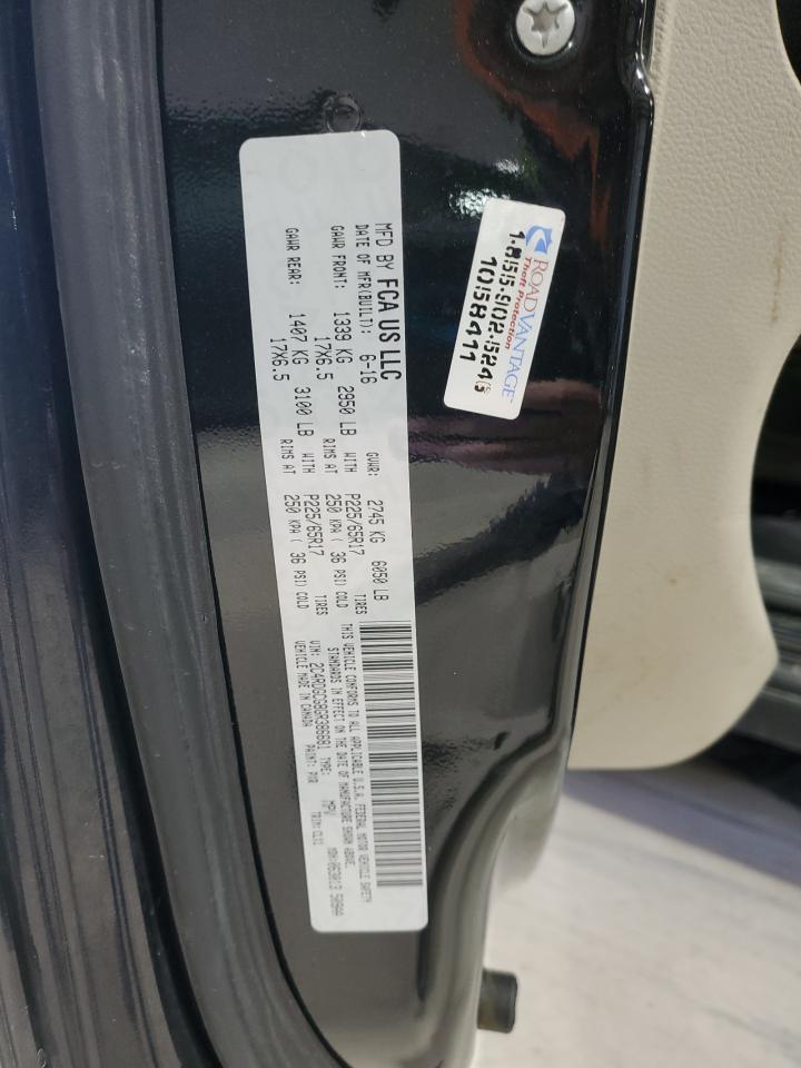 2C4RDGCG8GR386681 DODGE CARAVAN 2016