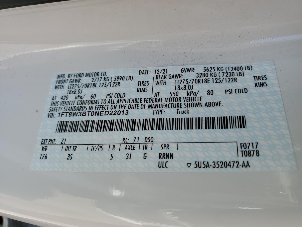 2022 Ford F350 - Image 13