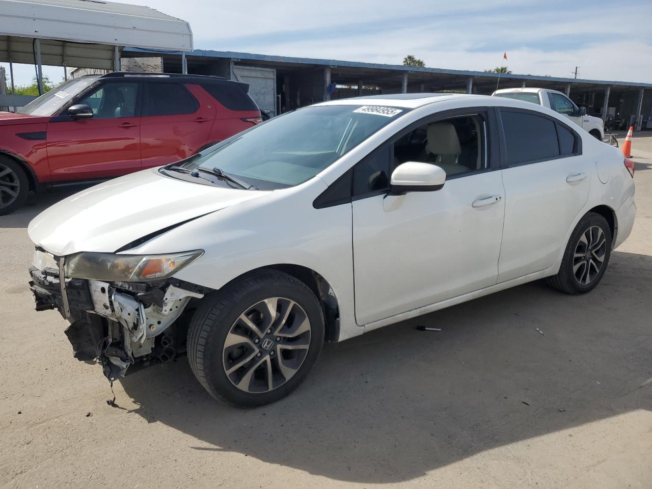 2015 Honda Civic Ex for Sale in Fresno, CA - Front End