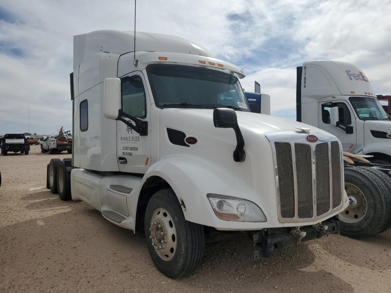 2018 Peterbilt 579 Semi Truck en Venta en Andrews, TX - Stripped