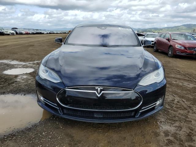Хэтчбеки TESLA MODEL S 2014 Синий