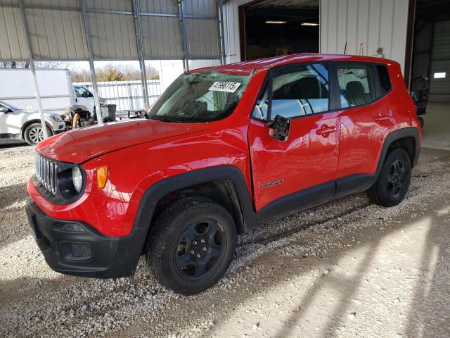  JEEP RENEGADE 2018 Czerwony