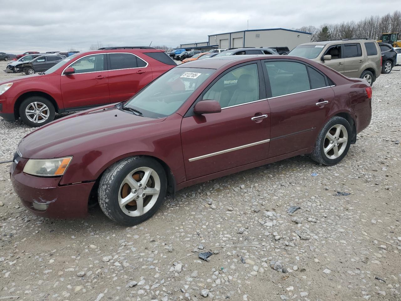 2008 Hyundai Sonata Se продається в Wayland, MI - Side