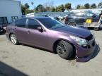 2011 Infiniti G37 Base იყიდება Vallejo-ში, CA - Front End