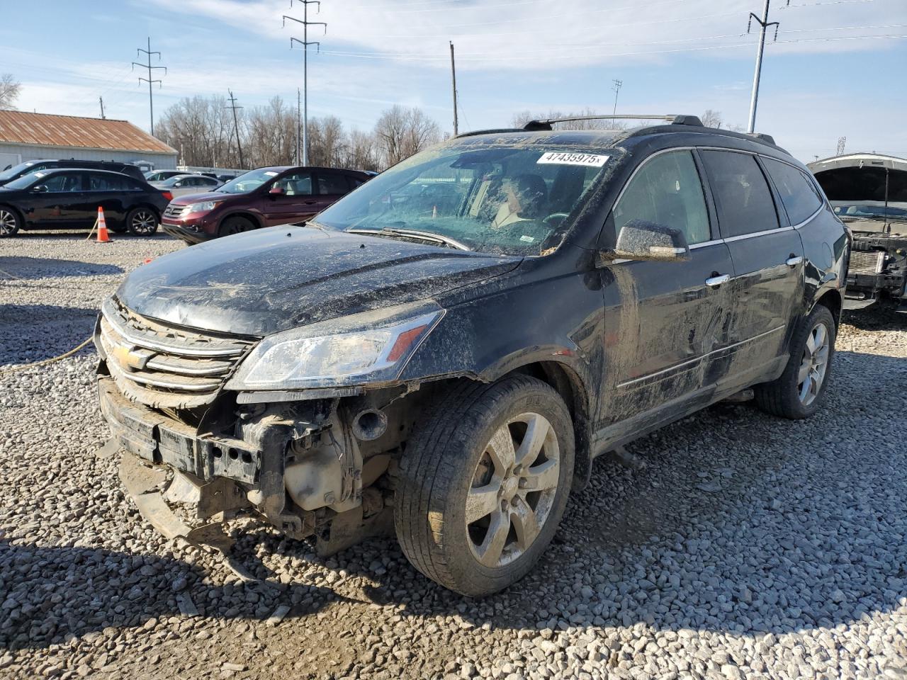2015 Chevrolet Traverse Ltz იყიდება Columbus-ში, OH - Water/Flood