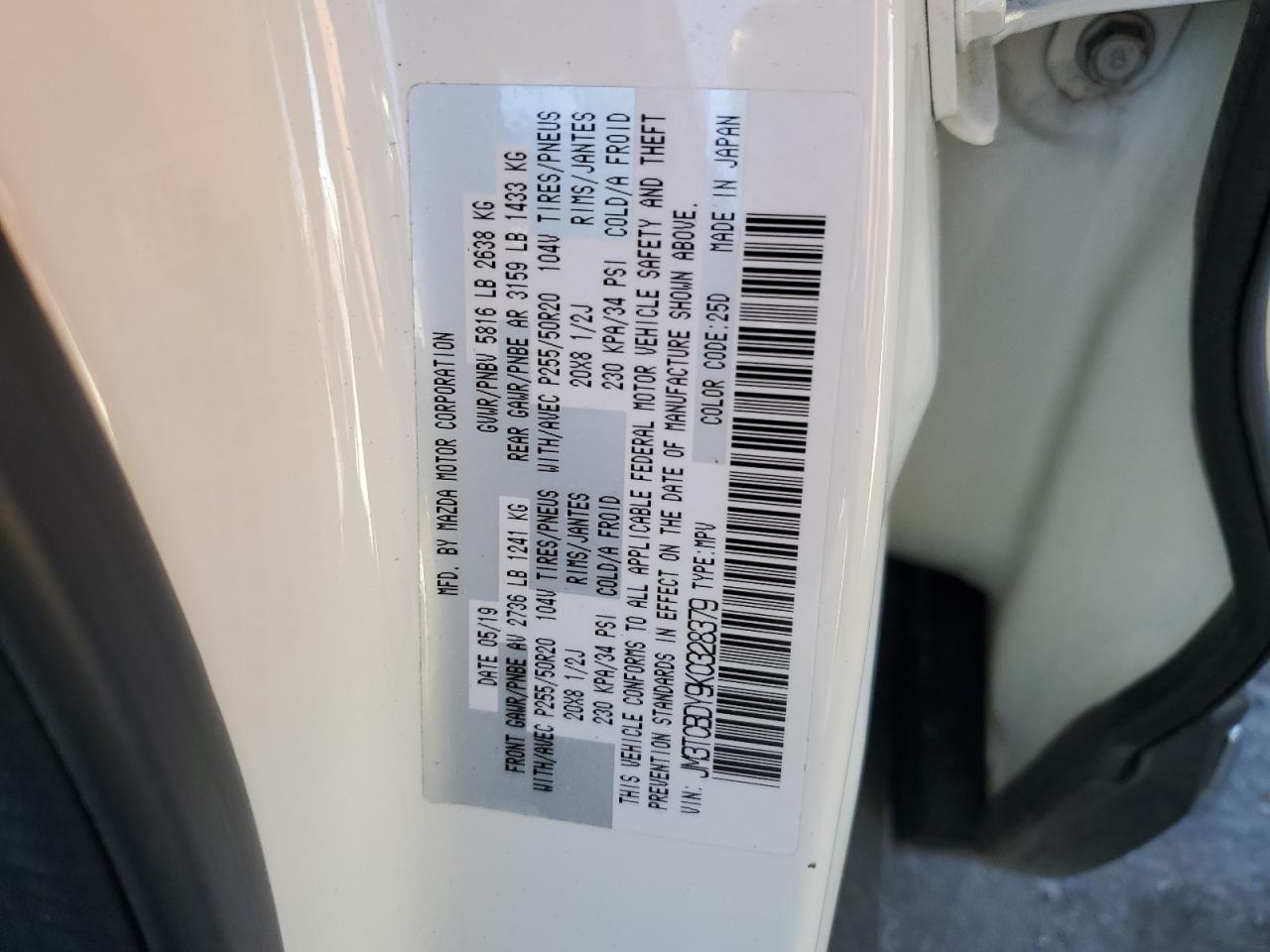 2019 Mazda CX-9 - Image 13
