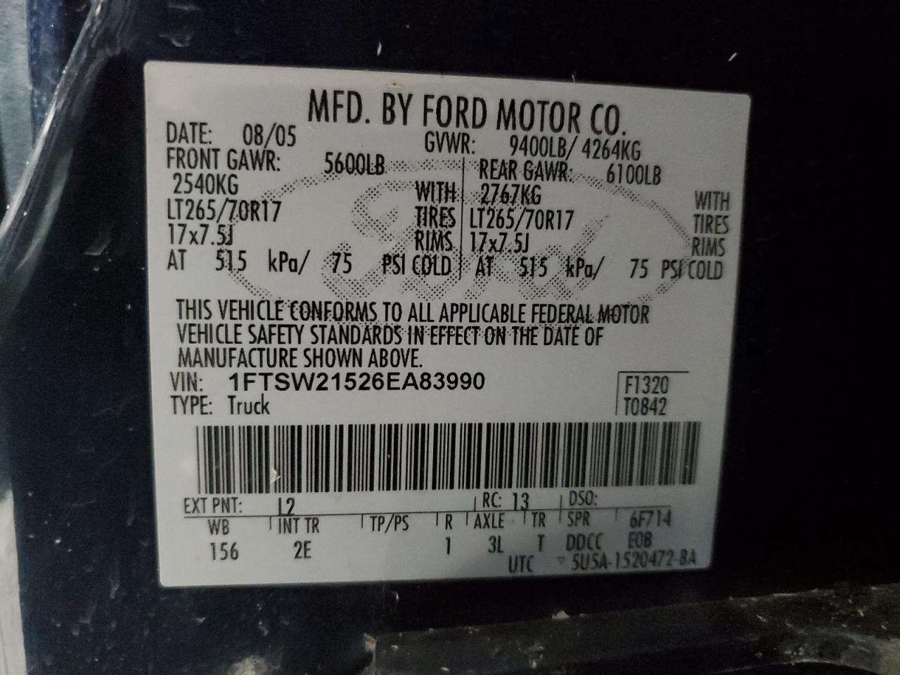 2006 Ford F250 - Image 13