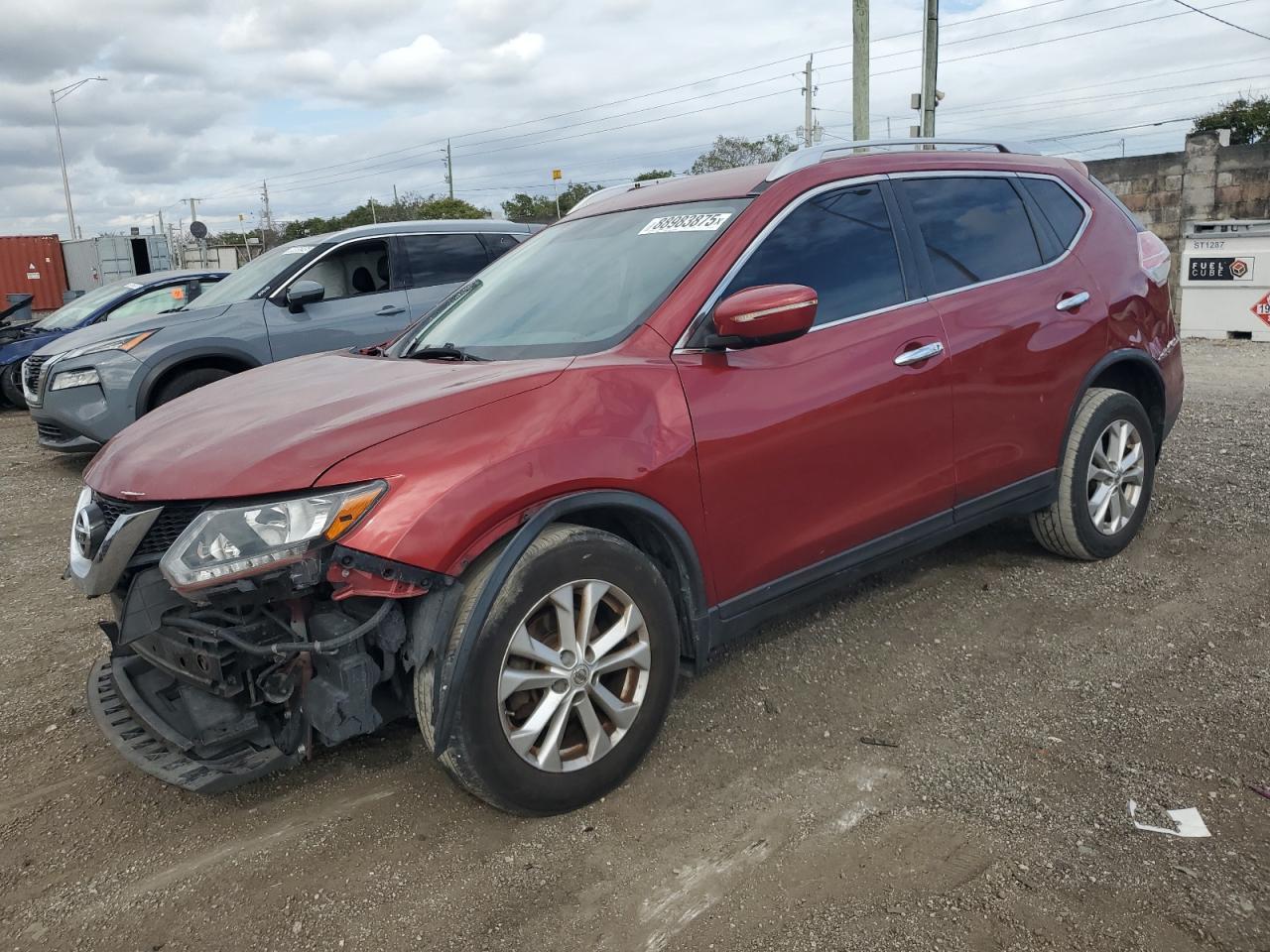 2015 Nissan Rogue S en Venta en Homestead, FL - Front End
