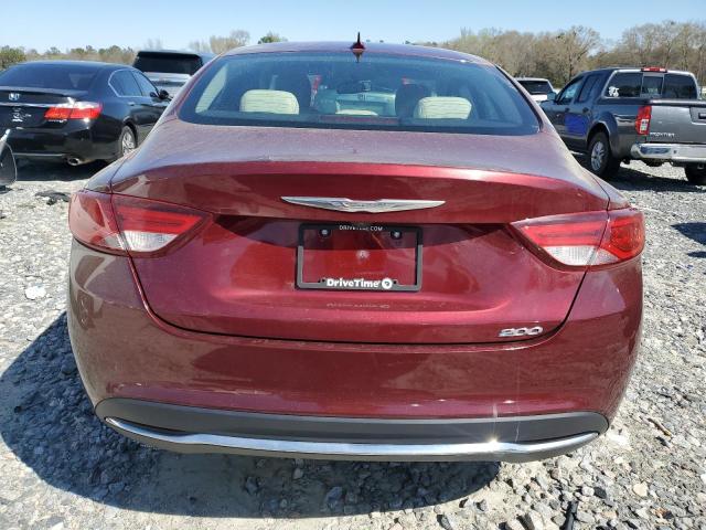  CHRYSLER 200 2017 Burgundy